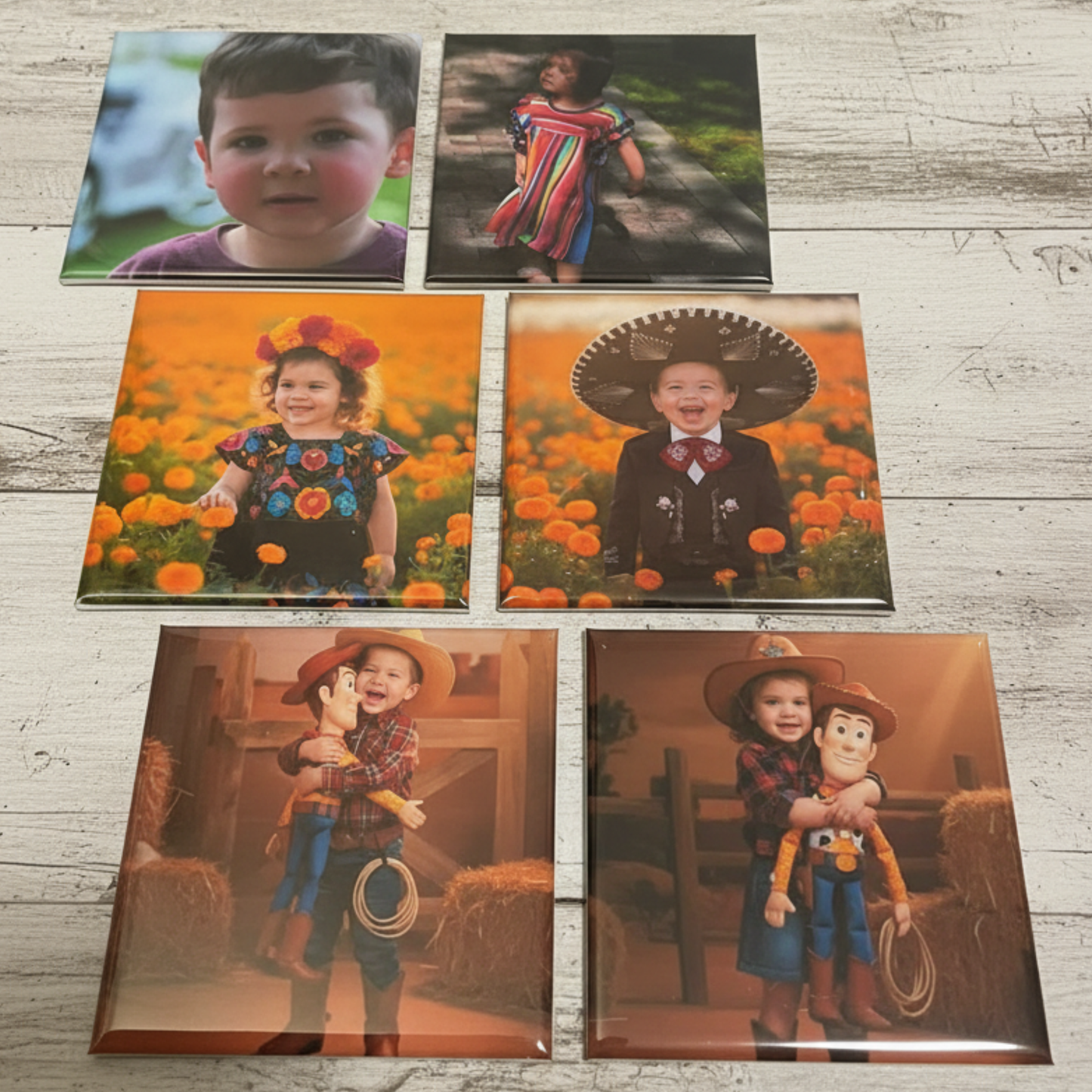 Square Photo Magnets
